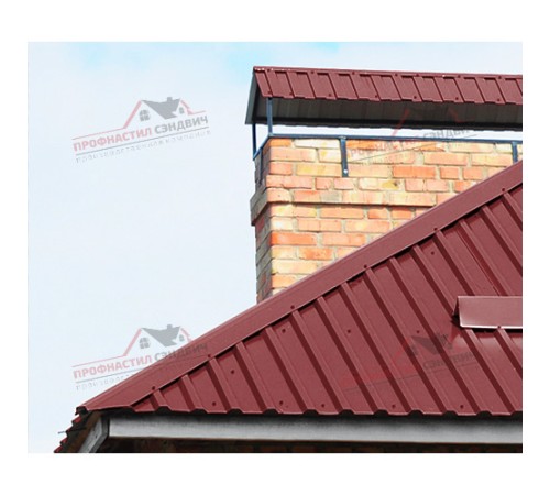 Купить профлист МП35-0.5, Ширина-1035, PURMAN RAL3011 