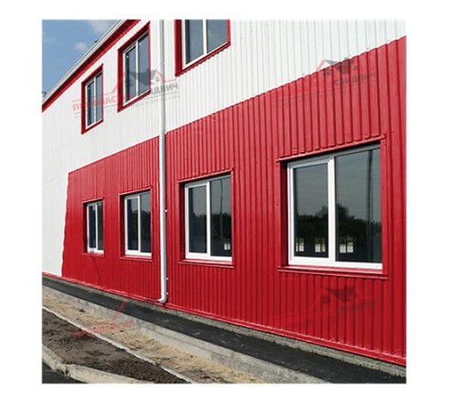 Купить профилированный лист МП35-0.45, Ширина-1035, Полиэстер RAL3020 