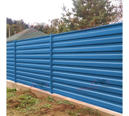 Купить профнастил МП35-0.7, Ширина-1035, Полиэстер RAL5015 