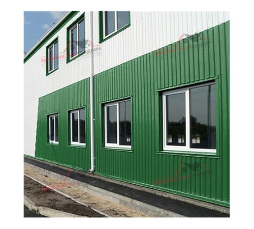 Купить профилированный лист МП35-0.45, Ширина-1035, Полиэстер RAL6002 