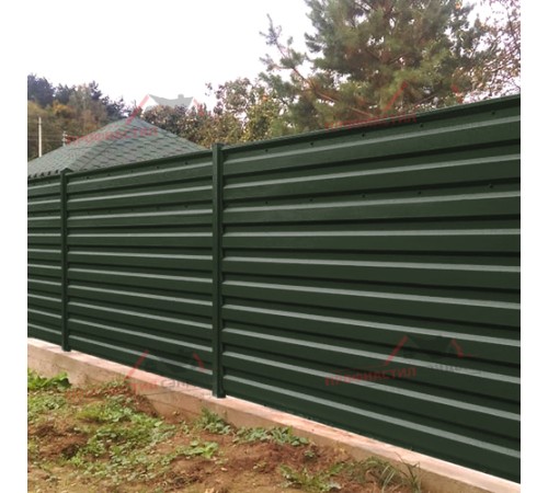 Купить профнастил МП35-0.5, Ширина-1035, Viking E RAL6007 