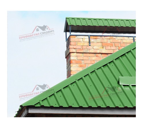 Купить профлист МП35-0.5, Ширина-1035, Norman RAL6018 