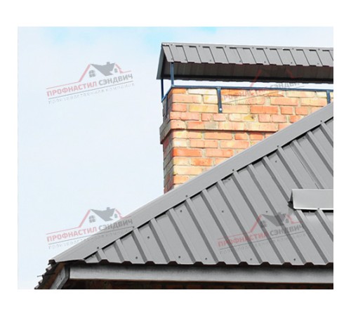 Купить профлист МП35-0.7, Ширина-1035, Полиэстер RAL7004 