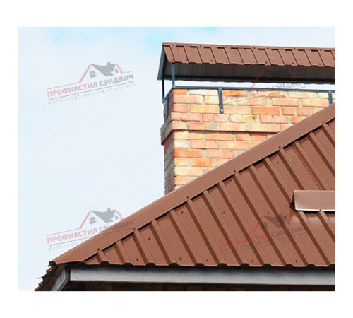 Купить профлист МП35-0.5, Ширина-1035, Norman RAL8004 