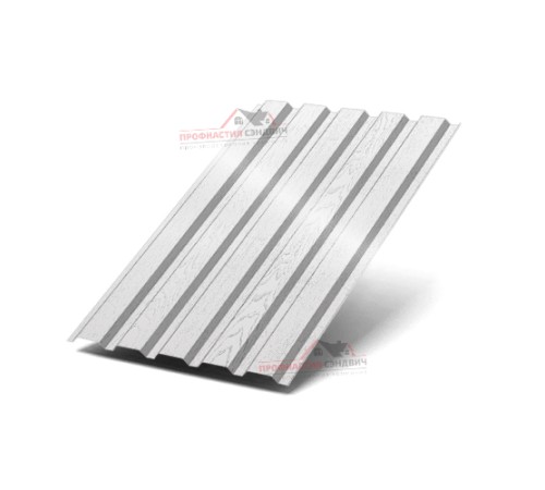 Купить профнастил МП35-0.5, Ширина-1035, ECOSTEEL_MA Беленый Дуб 