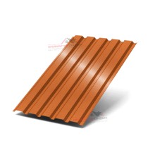 Профилированный лист МП35-0.5, Ширина-1035, AGNETA CopperCopper