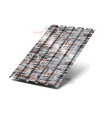 Профнастил МП35-0.5, Ширина-1035, ECOSTEEL Кварцевый Сланец