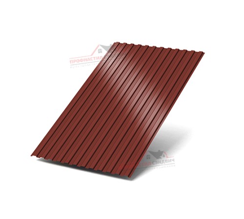 Купить профилированный лист МП10-0.45, Ширина-1100, Полиэстер RAL3009 