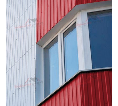 Купить профилированный лист МП10-0.45, Ширина-1100, Полиэстер RAL3020 