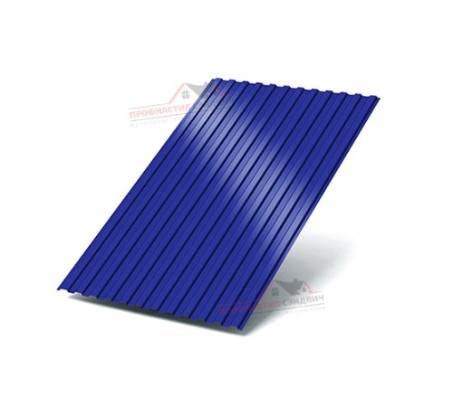 Купить профилированный лист МП10-0.45, Ширина-1100, Полиэстер RAL5002 