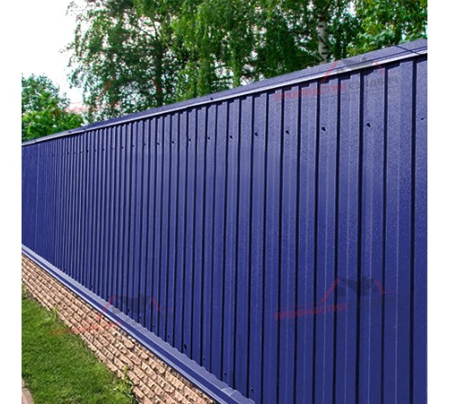 Купить профнастил МП10-0.5, Ширина-1100, Norman RAL5002 