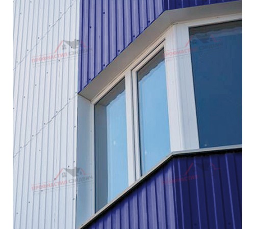 Купить профилированный лист МП10-0.45, Ширина-1100, Полиэстер RAL5002 