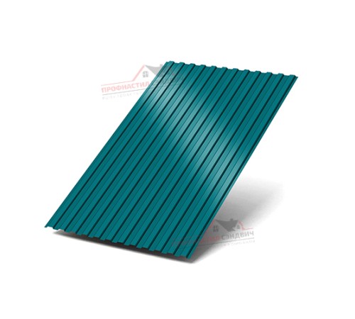 Купить профилированный лист МП10-0.45, Ширина-1100, Полиэстер RAL5021 