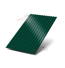 Профнастил МП10-0.4, Ширина-1100, Полиэстер RAL6005