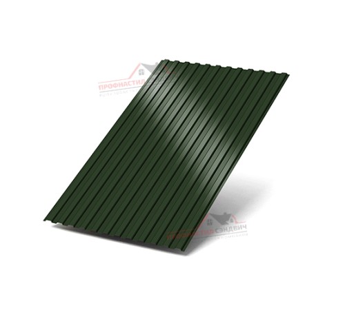 Купить профнастил МП10-0.5, Ширина-1100, Viking E RAL6007 