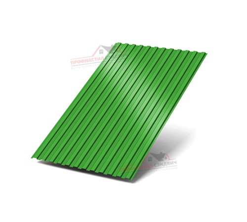 Купить профнастил МП10-0.5, Ширина-1100, Полиэстер RAL6018 