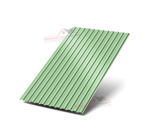 Купить профилированный лист МП10-0.5, Ширина-1100, Norman RAL6019 