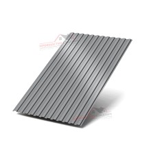 Профнастил МП10-0.4, Ширина-1100, Полиэстер RAL7004