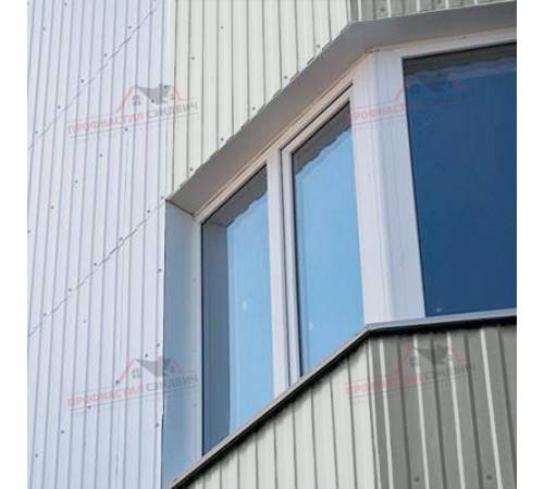 Купить профилированный лист МП10-0.5, Ширина-1100, Полиэстер RAL7035 