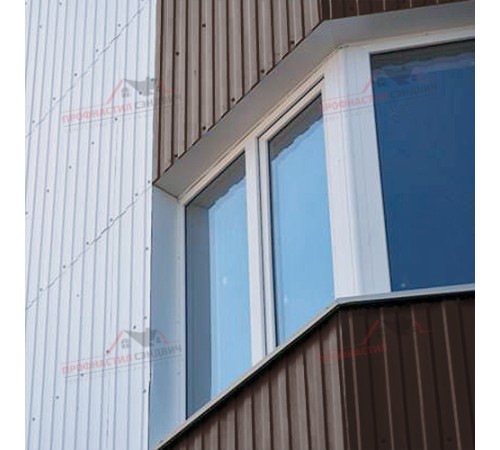 Купить профилированный лист МП10-0.4, Ширина-1100, Полиэстер RAL8017 