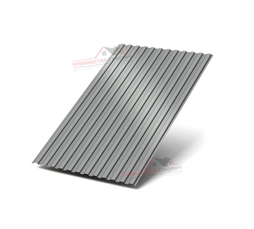 Купить профилированный лист МП10-0.45, Ширина-1100, Полиэстер RAL9006 