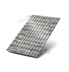 Профнастил МП10-0.5, Ширина-1100, ECOSTEEL Белый Плитняк