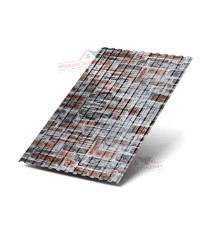 Профнастил МП10-0.5, Ширина-1100, ECOSTEEL Кварцевый сланец