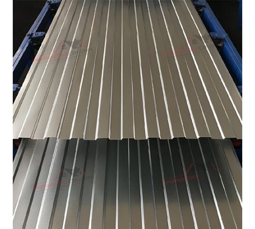 Купить профилированный лист МП10-0.4, Ширина-1100, Оцинкованный 