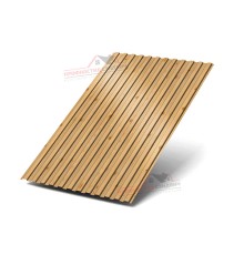 Профнастил МП10-0.5, Ширина-1100, ECOSTEEL Сосна