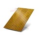 Купить профилированный лист МП10-0.5, Ширина-1100, ECOSTEEL-T Золотой Дуб 