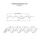 Купить профнастил Н60-0.5, Ширина-845мм, ECOSTEEL Кирпич 
