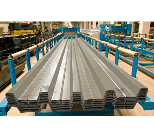 Купить профнастил Н60-0.5, Ширина-845мм, Полиэстер RAL1035 