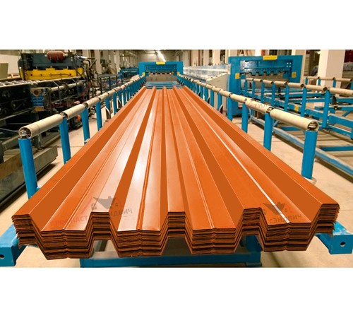 Купить профнастил Н60-0.7, Ширина-845мм, Полиэстер RAL2004 