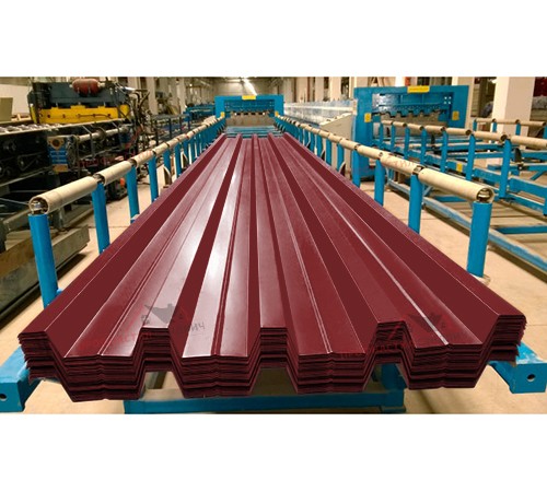 Купить профлист Н60-0.5, Ширина-845мм, Colorcoat Prisma RAL3011 