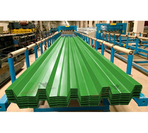 Купить профилированный лист Н60-0.5, Ширина-845мм, Norman RAL6018 