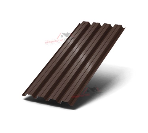 Купить профнастил Н60-0.7, Ширина-845мм, Полиэстер RAL8017 