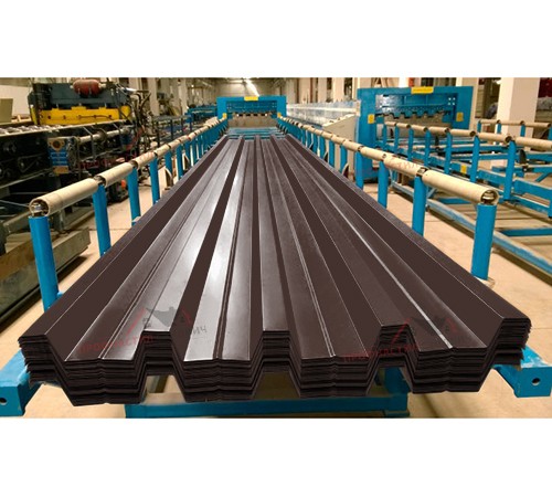 Купить профнастил Н60-0.7, Ширина-845мм, Полиэстер RAL8017 