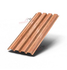 Профнастил Н60-0.5, Ширина-845мм, ECOSTEEL_T Кедр