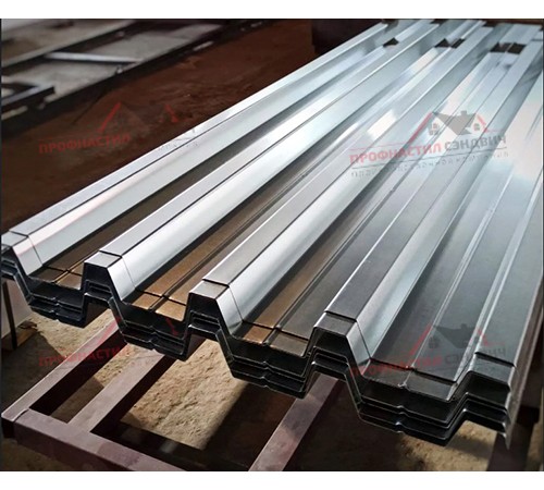 Купить профнастил Н60-0.8, Ширина-845мм, Оцинкованный 