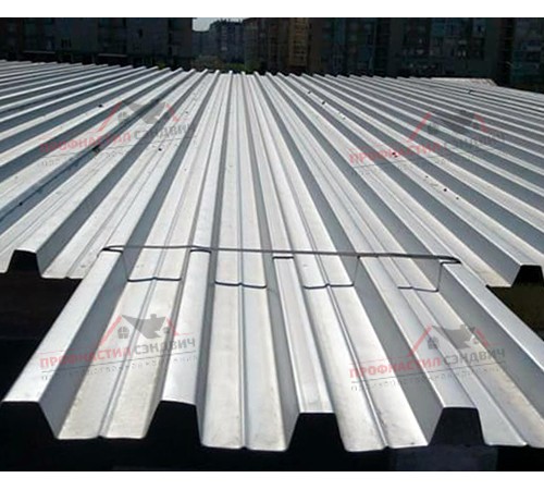 Купить профлист Н60-0.75, Ширина-845мм, Оцинкованный 