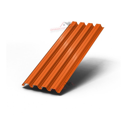 Купить профлист Н75-0.7, Ширина-750мм, Полиэстер RAL2004 