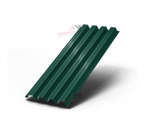 Купить профлист Н75-0.65, Ширина-750мм, Полиэстер RAL6005 