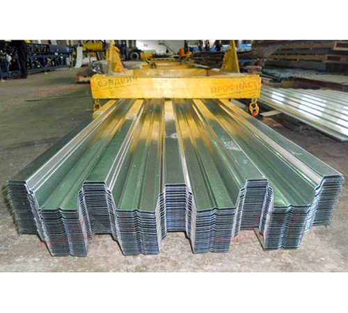 Купить профлист Н75-0.7, Ширина-750мм, Полиэстер RAL3011 