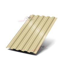 Профилированный лист НС35-0.45, Ширина-1100, Полиэстер RAL1014