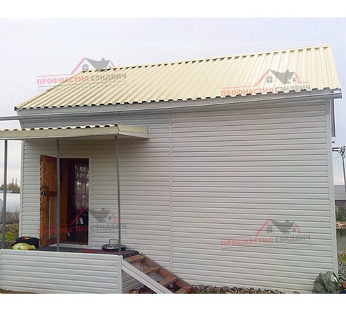 Купить профлист НС35-0.5, Ширина-1100, Полиэстер RAL1015 