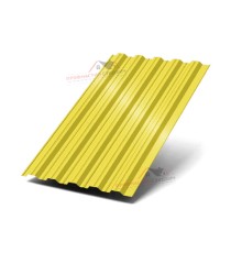 Профилированный лист НС35-0.45, Ширина-1100, Полиэстер RAL1018