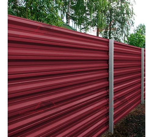 Купить профнастил НС35-0.45, Ширина-1100, Полиэстер RAL3003 