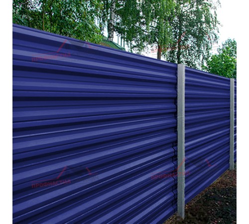 Купить профнастил НС35-0.45, Ширина-1100, Полиэстер RAL5002 