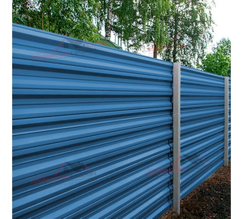 Купить профнастил НС35-0.5, Ширина-1100, Norman RAL5015 