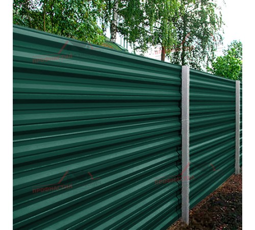 Купить профнастил НС35-0.45, Ширина-1100, Viking RAL6005 